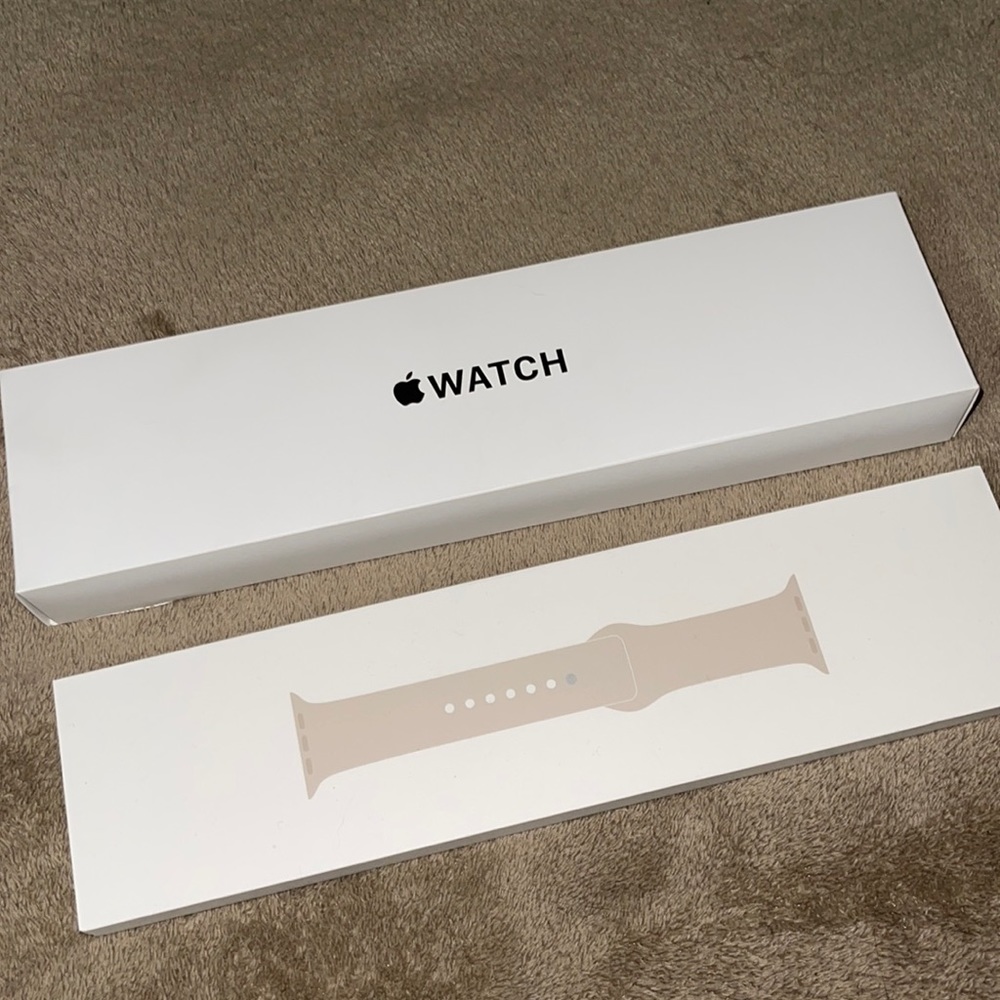 New Apple 38mm SE Watch (Starlight)